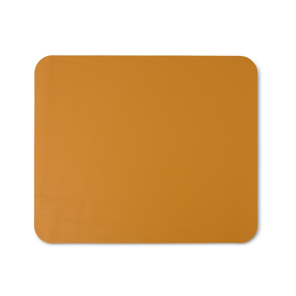 MOUSE PAD COURO SINTÉTICO SPX-07056-MAR NA COR MARROM