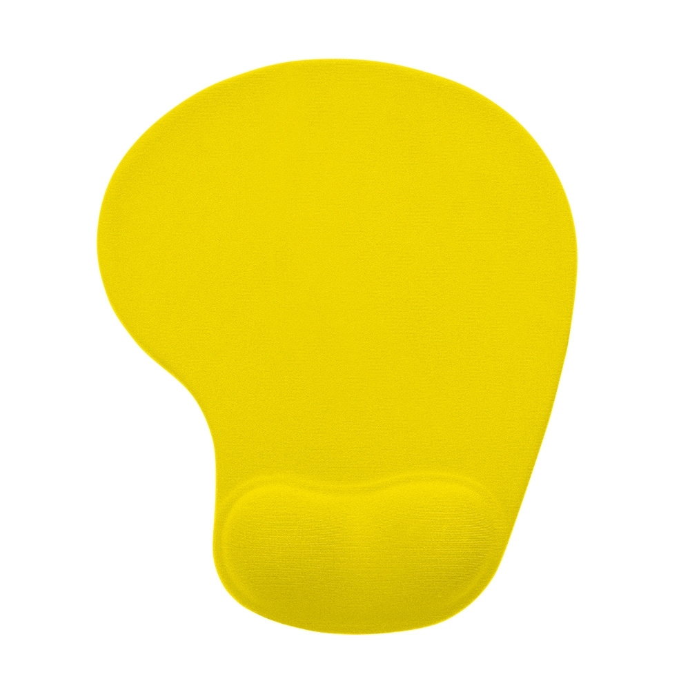 MOUSE PAD C/ ALMOFADA SPX-01810-AMA NA COR AMARELO