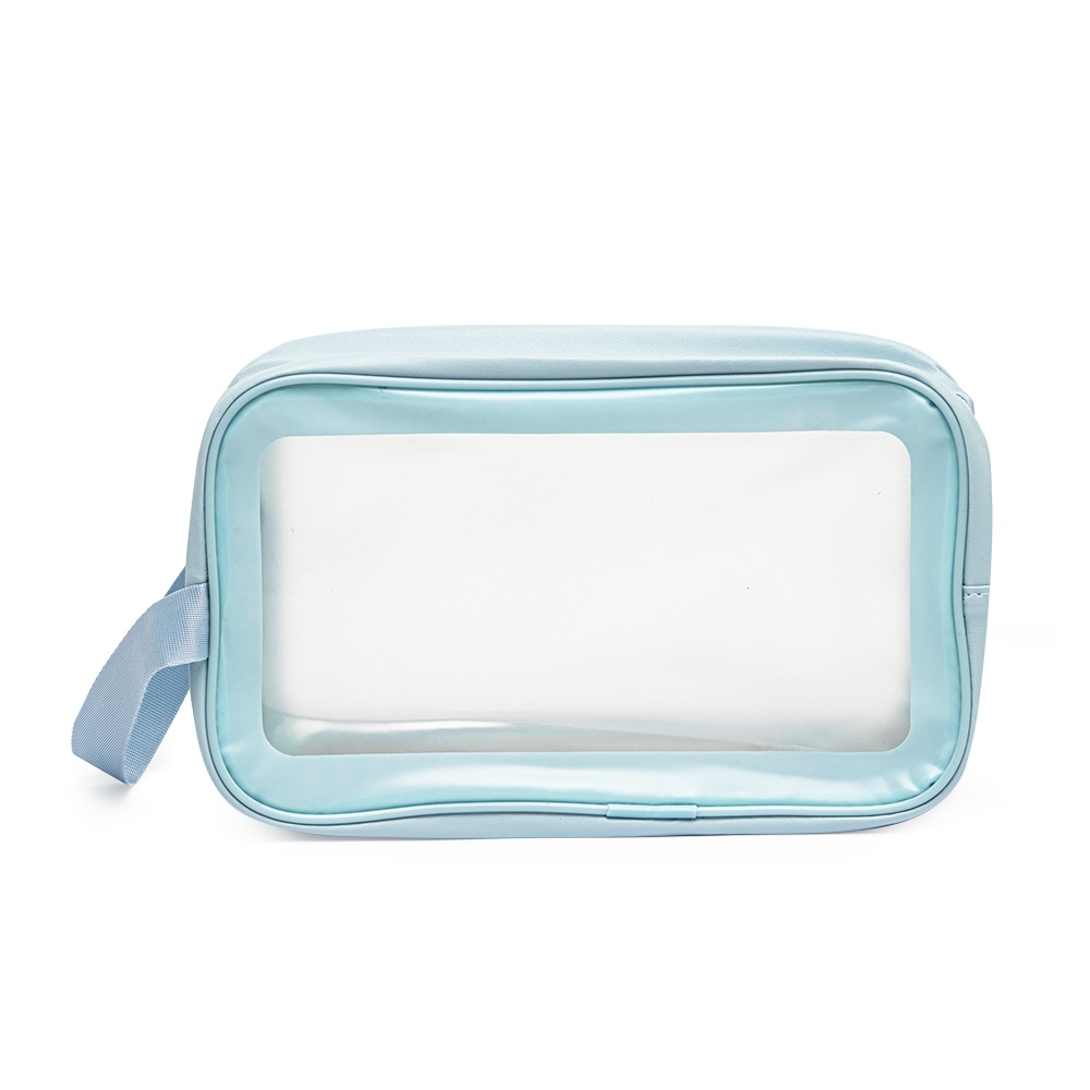 NÉCESSAIRE PVC IMPERMEÁVEL SPX-18808-AZU NA COR AZUL