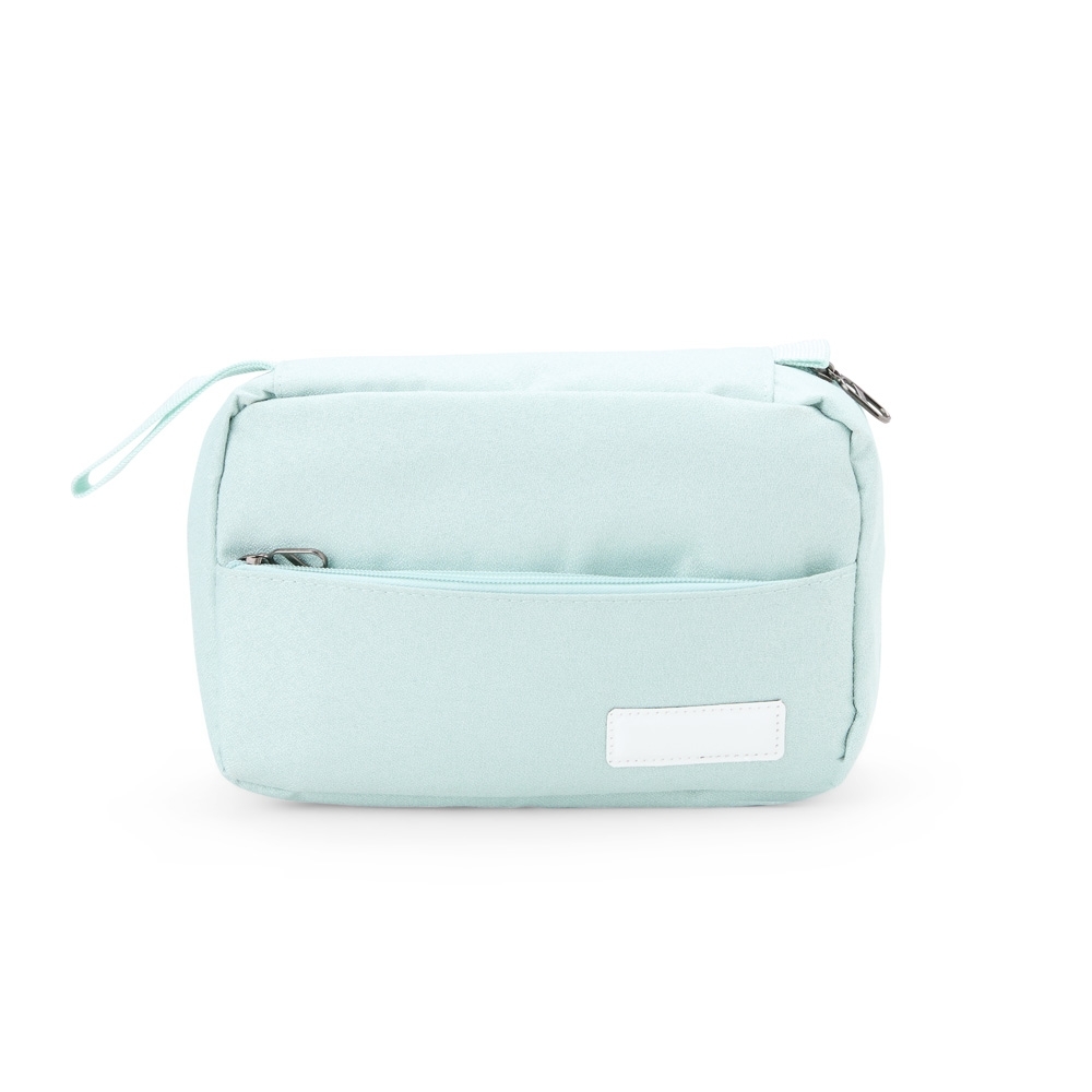 NÉCESSAIRE COM 3 COMPARTIMENTOS SPX-18872-VDA NA COR VERDE