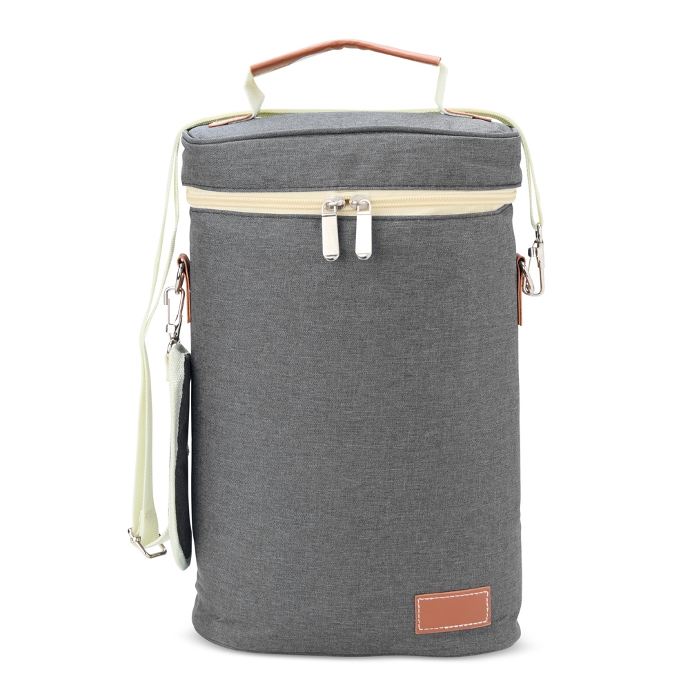 PORTA GARRAFA TÉRMICO DUPLO SPX-18865-CIN NA COR CHUMBO