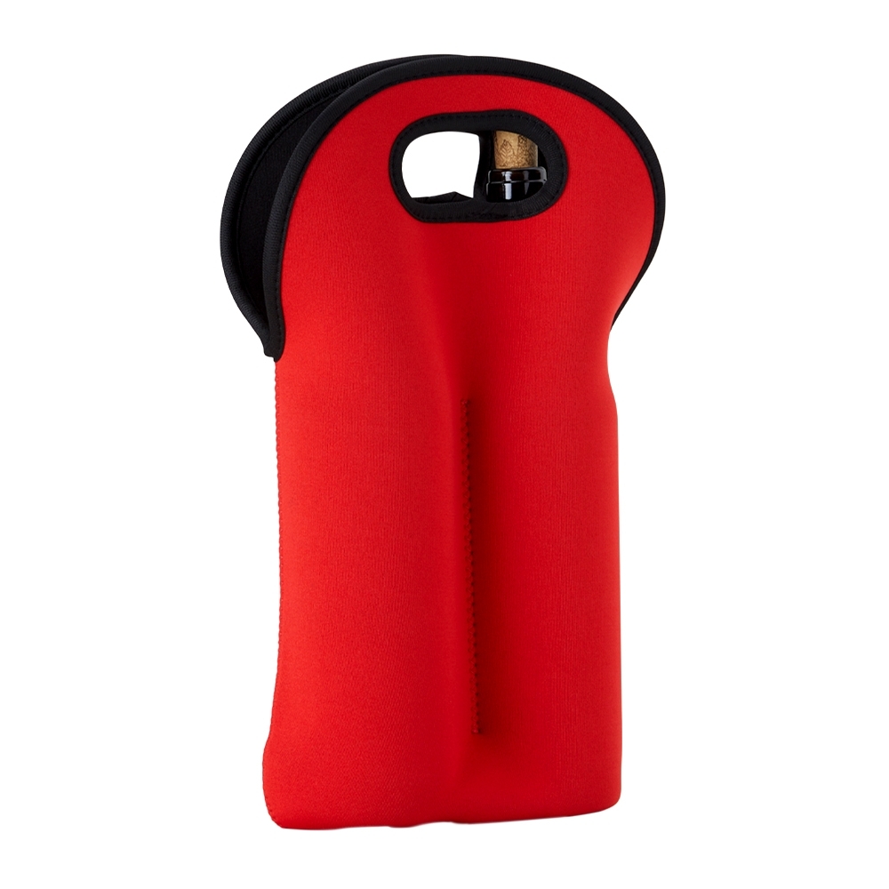 PORTA GARRAFAS ISOTÉRMICO DUPLO SPX-05022-VM NA COR VERMELHO