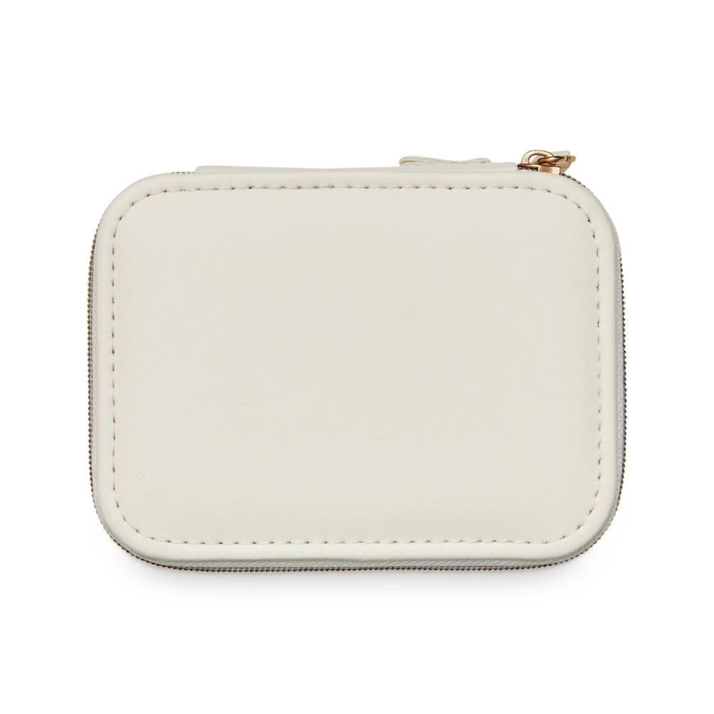 PORTA JOIAS SPX-P@01074-CRE NA COR BEGE