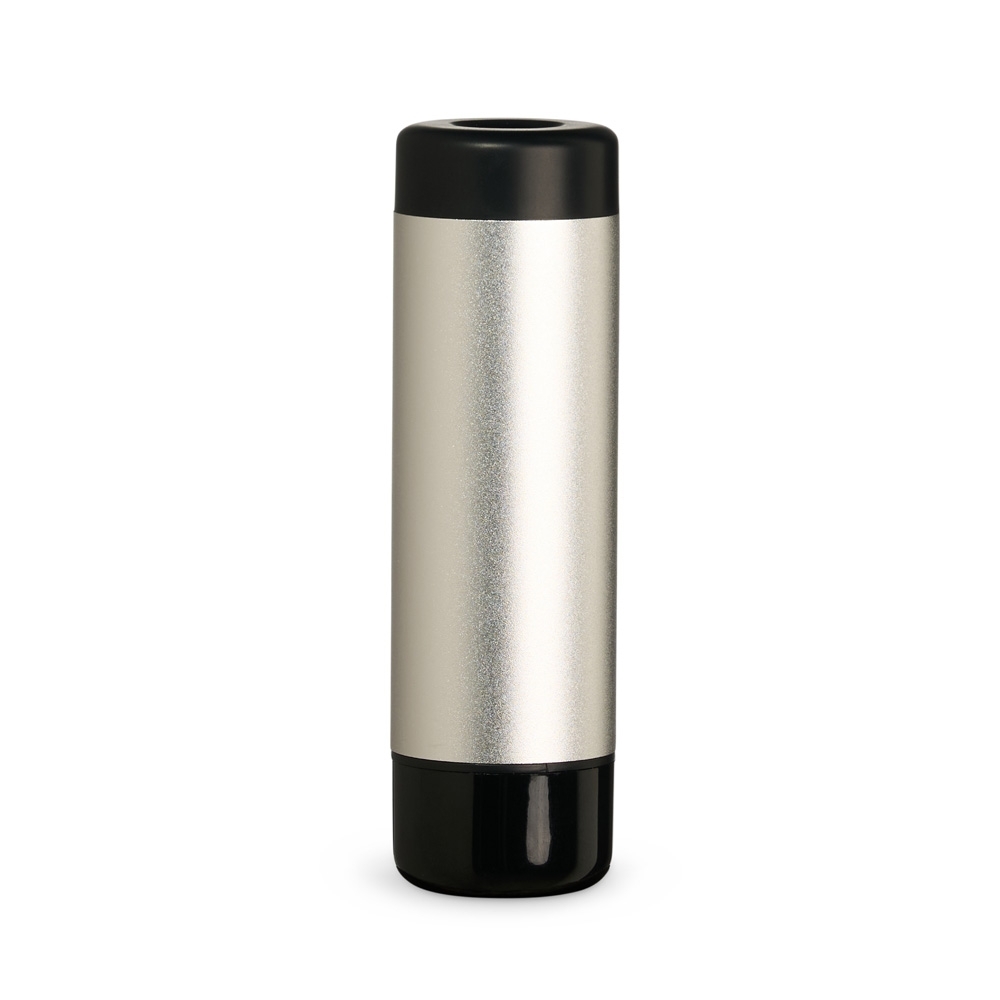 POWER BANK 4.000MAH COM LANTERNA SPX-P@07057-PRA NA COR PRATA