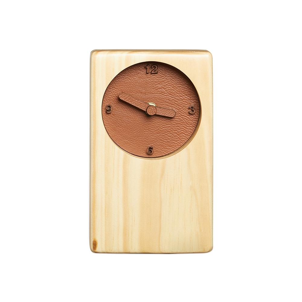 RELÓGIO DE MESA PREMIUM SPX-14907-MAC NA COR MADEIRA