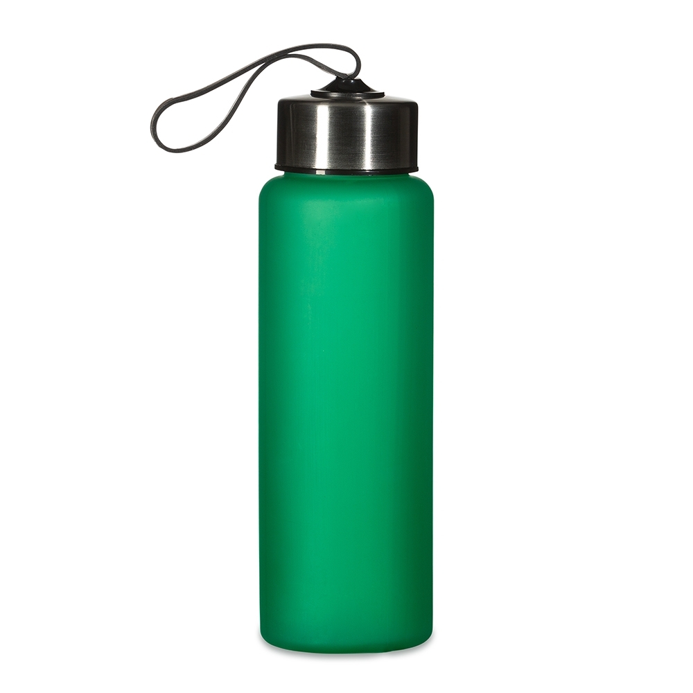 GARRAFA PLÁSTICA 680ML SPX-14415-VD NA COR VERDE
