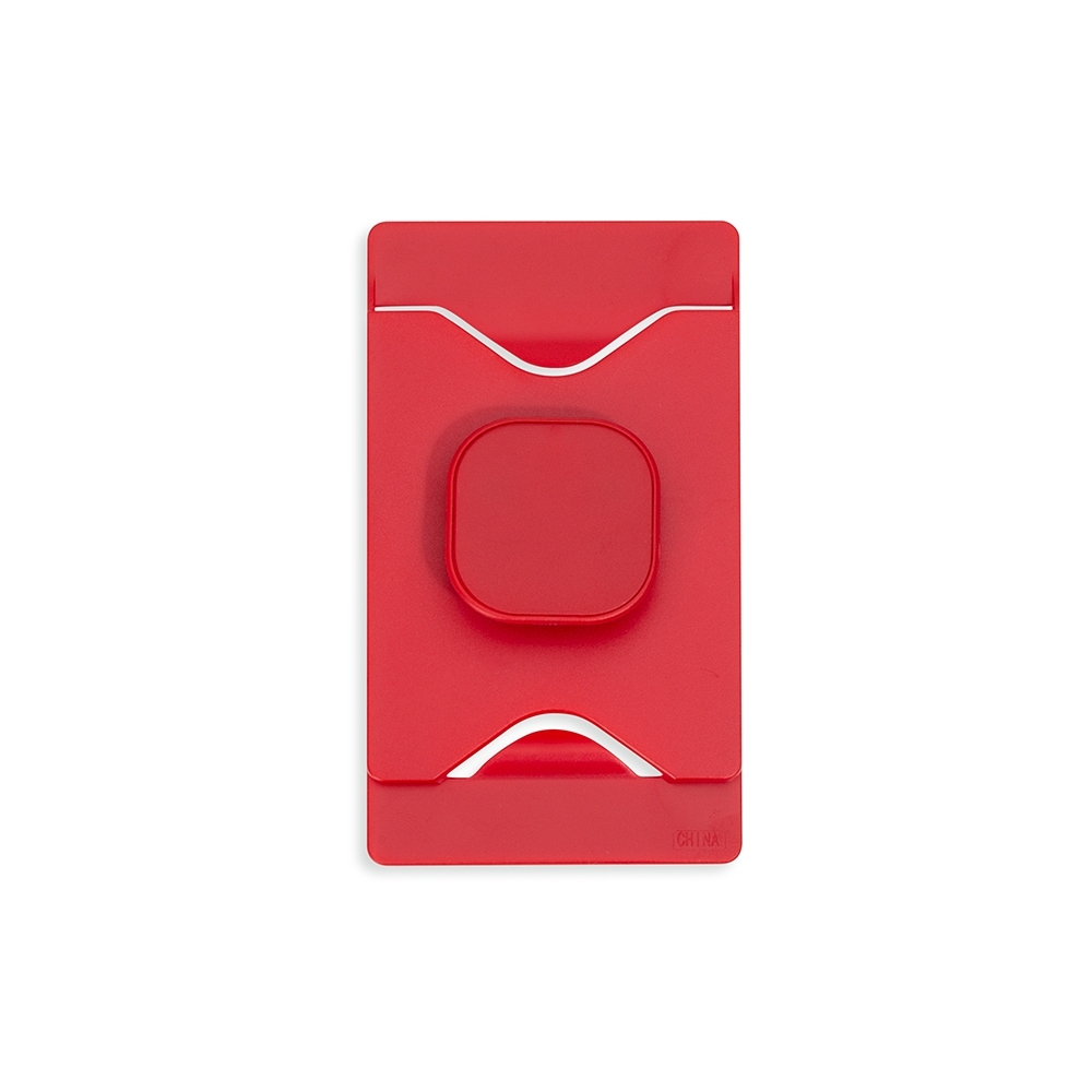 SUPORTE P/ CELULAR PORTA CARTÃO  SPX-14412-VM NA COR VERMELHO