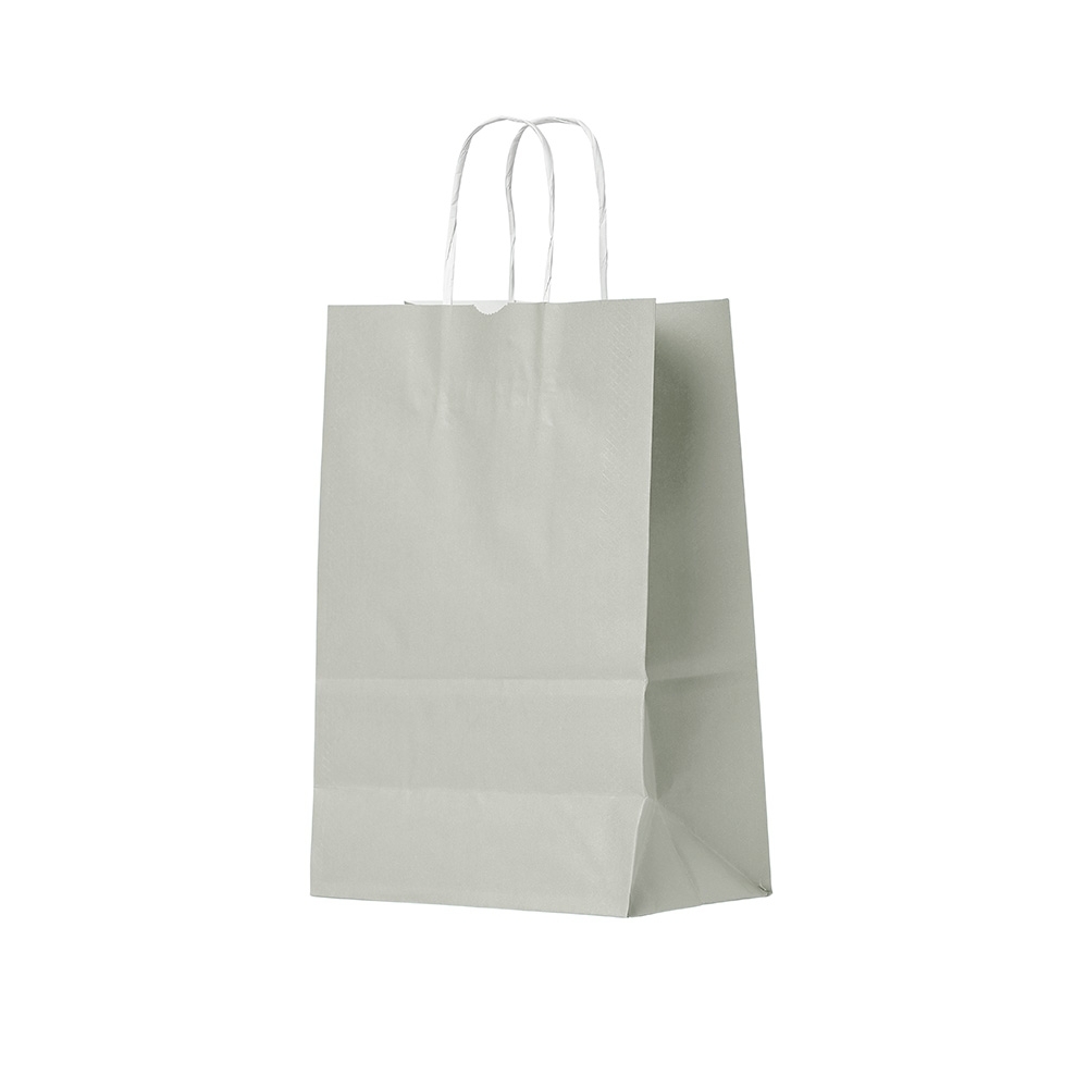 SACOLA KRAFT PEQUENA SPX-14751-CIN NA COR PRATA