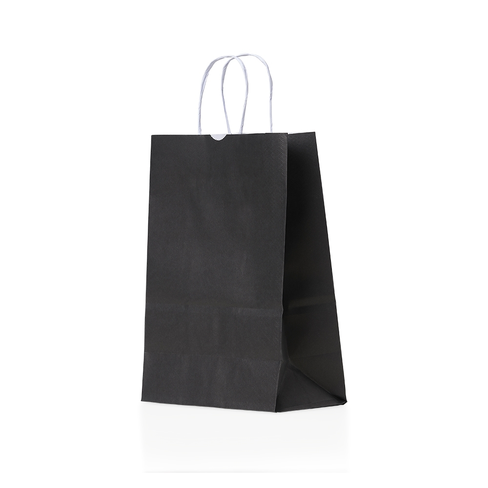 SACOLA KRAFT PEQUENA SPX-14751-PRE NA COR PRETO