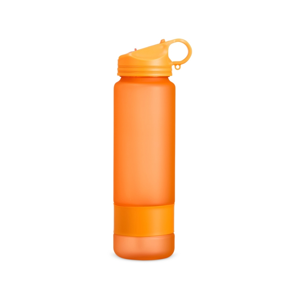 GARRAFA PLÁSTICA 900ML SPX-02426-LAR NA COR LARANJA