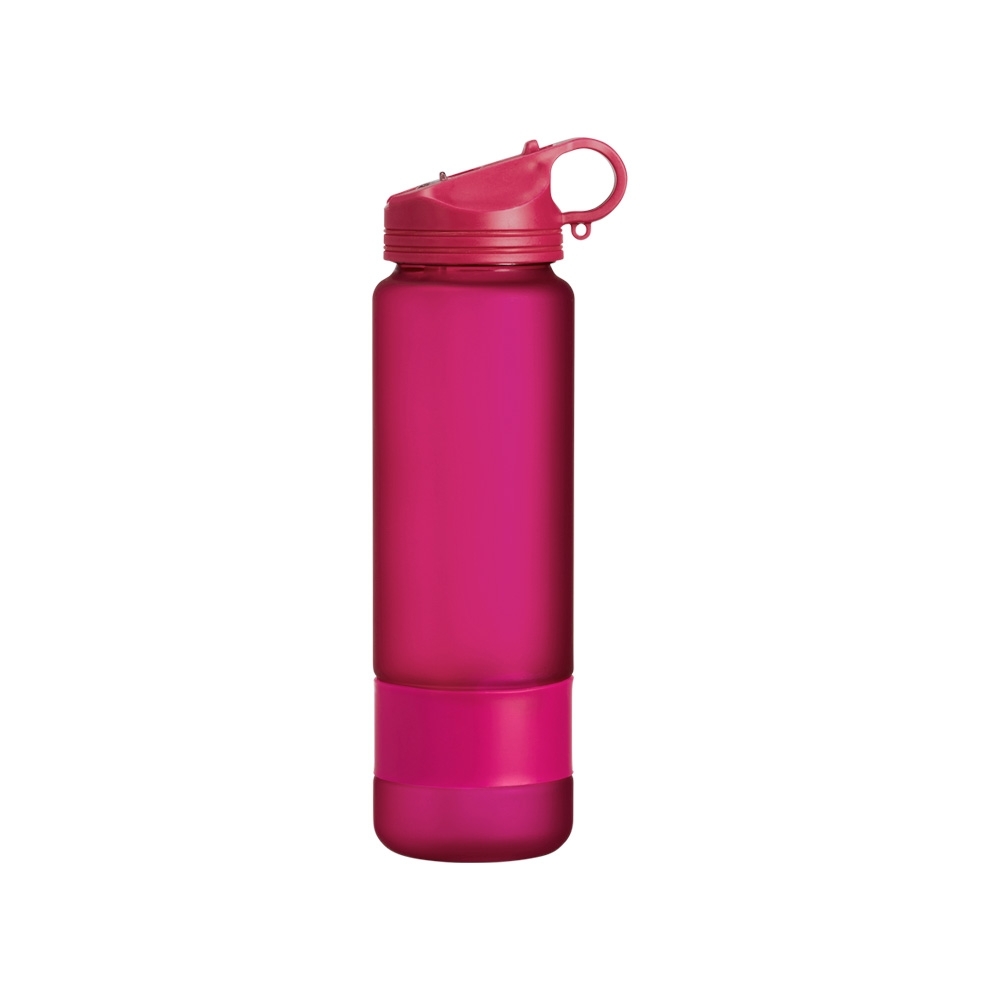 GARRAFA PLÁSTICA 900ML SPX-02426-RSE NA COR VERMELHO