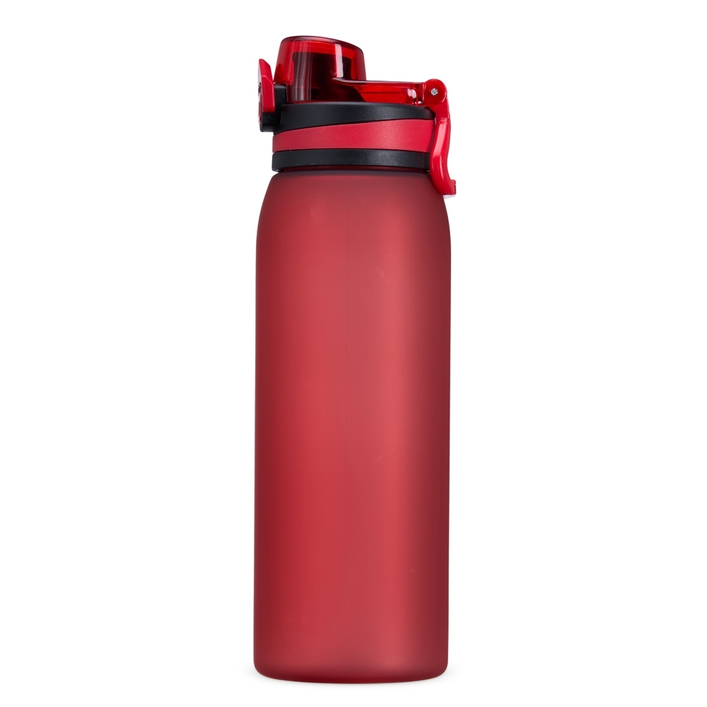 SQUEEZE PLÁSTICO 900ML  SPX-18789-VM/PRE NA COR VERMELHO