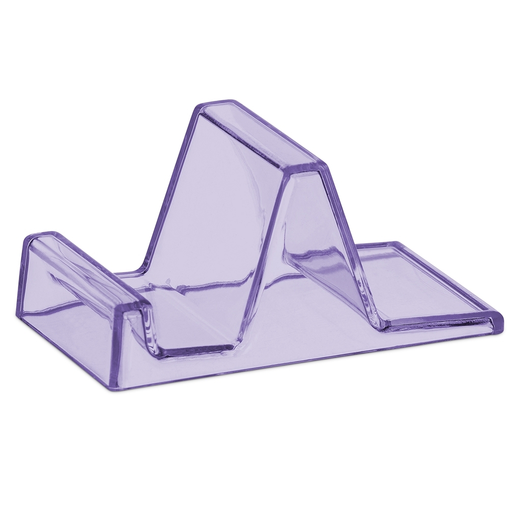SUPORTE P/ CELULAR EM ACRILICO SPX-01093-ROX/TRA NA COR ROXO