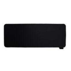 DESK PAD MICROFIBRA COM LED SPX-E@08364-PRE NA COR PRETO