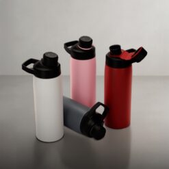 GARRAFA TÉRMICA 600ML SPX-18976-VM NA COR VERMELHO