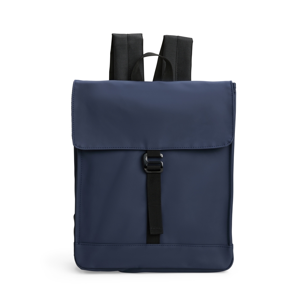 MOCHILA COURO SINTÉTICO 16L SPX-08346-AZE NA COR AZUL
