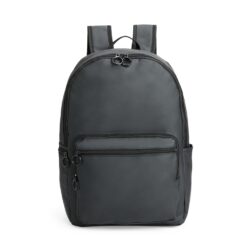 MOCHILA COURO SINTÉTICO 23L SPX-08342-PRE NA COR PRETO