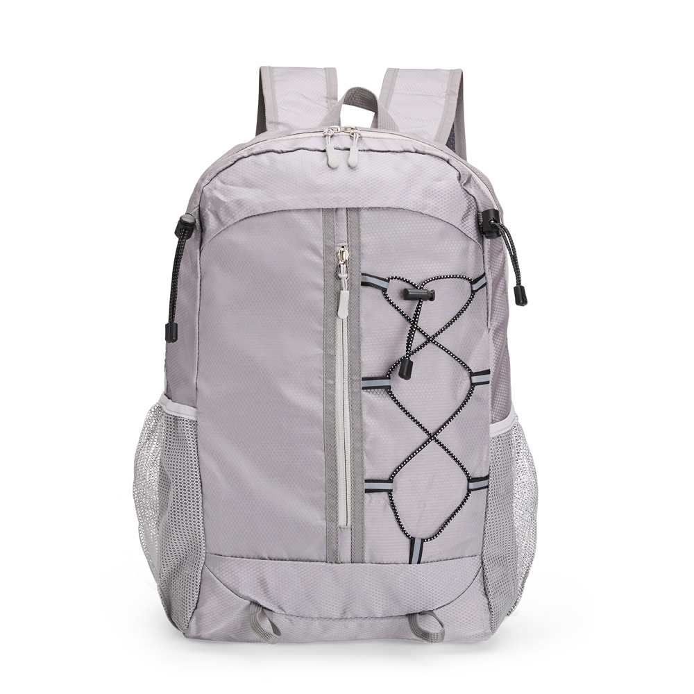 MOCHILA DOBRÁVEL POLIÉSTER 23L SPX-01334-CIN NA COR CINZA