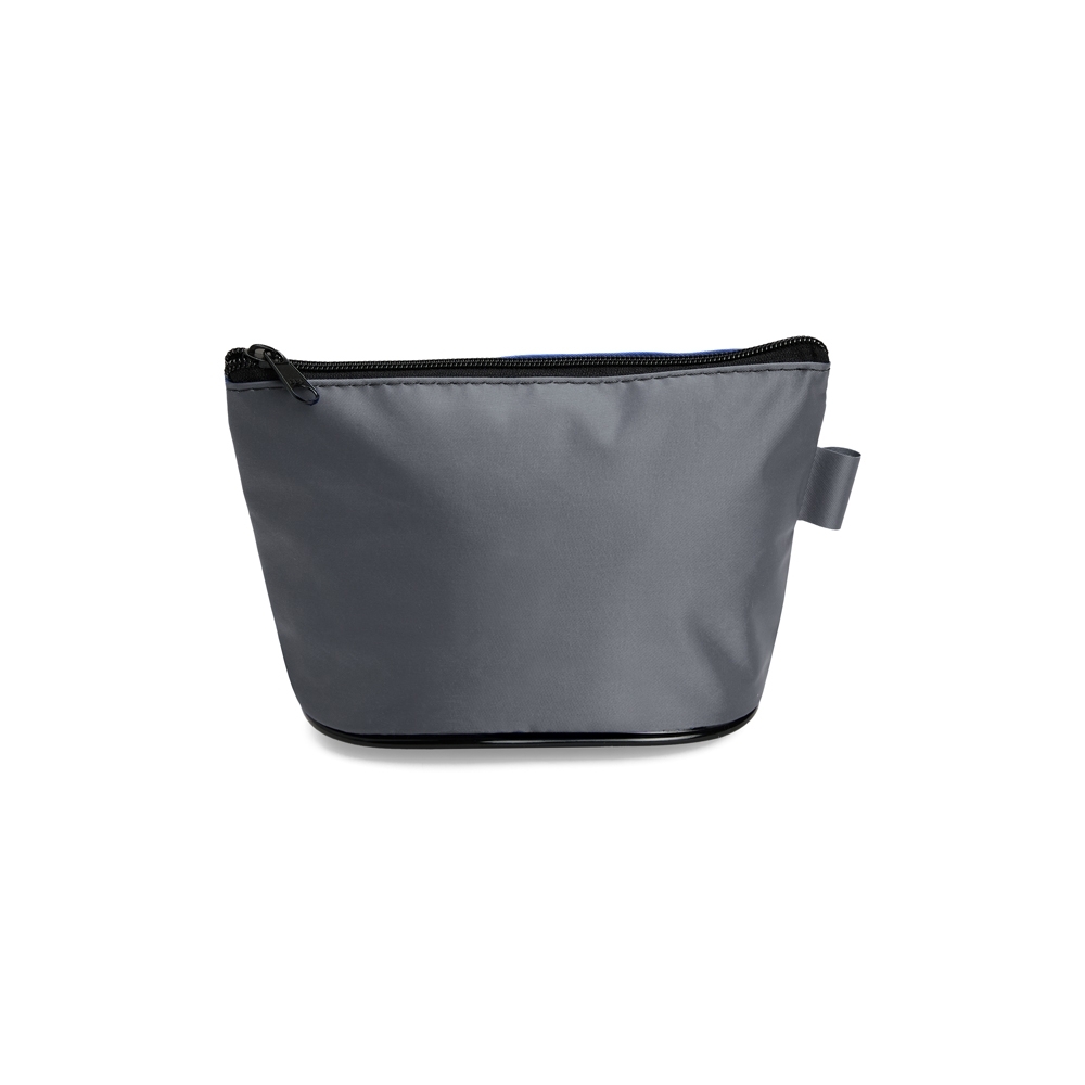 NÉCESSAIRE NYLON SPX-15298-GRA NA COR CINZA
