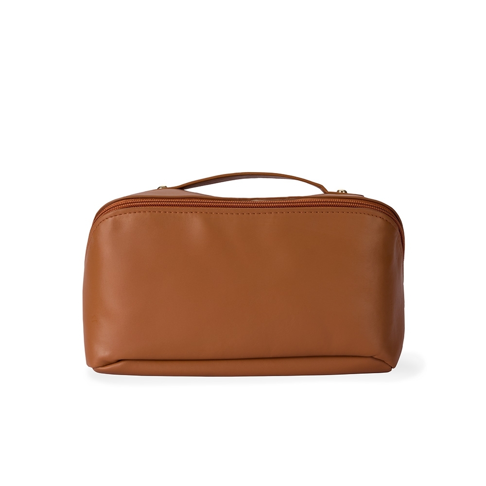 NÉCESSAIRE PU SPX-08273-MAR NA COR MARROM