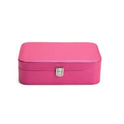 PORTA-JOIAS COM ESPELHO SPX-P@07489-RS1 NA COR ROSA