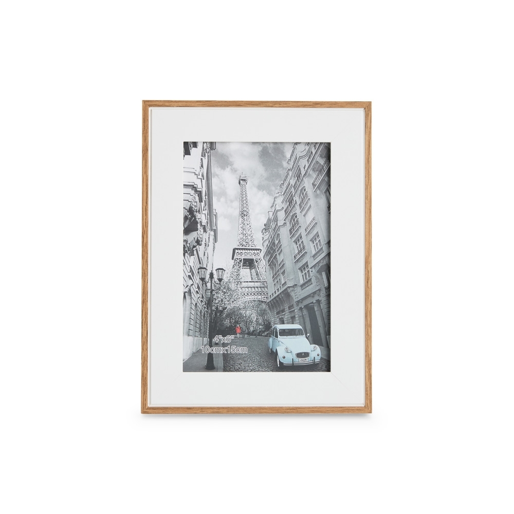 PORTA-RETRATO MDF SPX-18990B-MAE NA COR MARROM