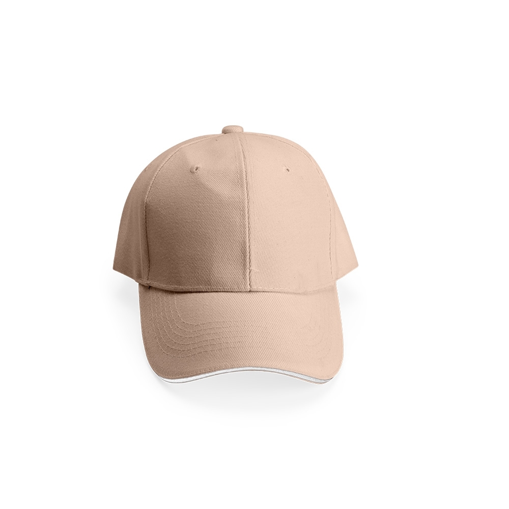 BONÉ POLIÉSTER ABA CURVA SPX-18987-BEG NA COR BEGE