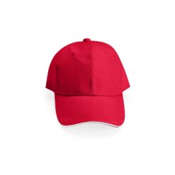 BONÉ POLIÉSTER ABA CURVA SPX-18987-VM NA COR VERMELHO