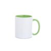 CANECA CERÂMICA 330ML SPX-13282-BCO/VDC NA COR BRANCO