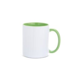 CANECA CERÂMICA 330ML SPX-13282-BCO/VDC NA COR BRANCO