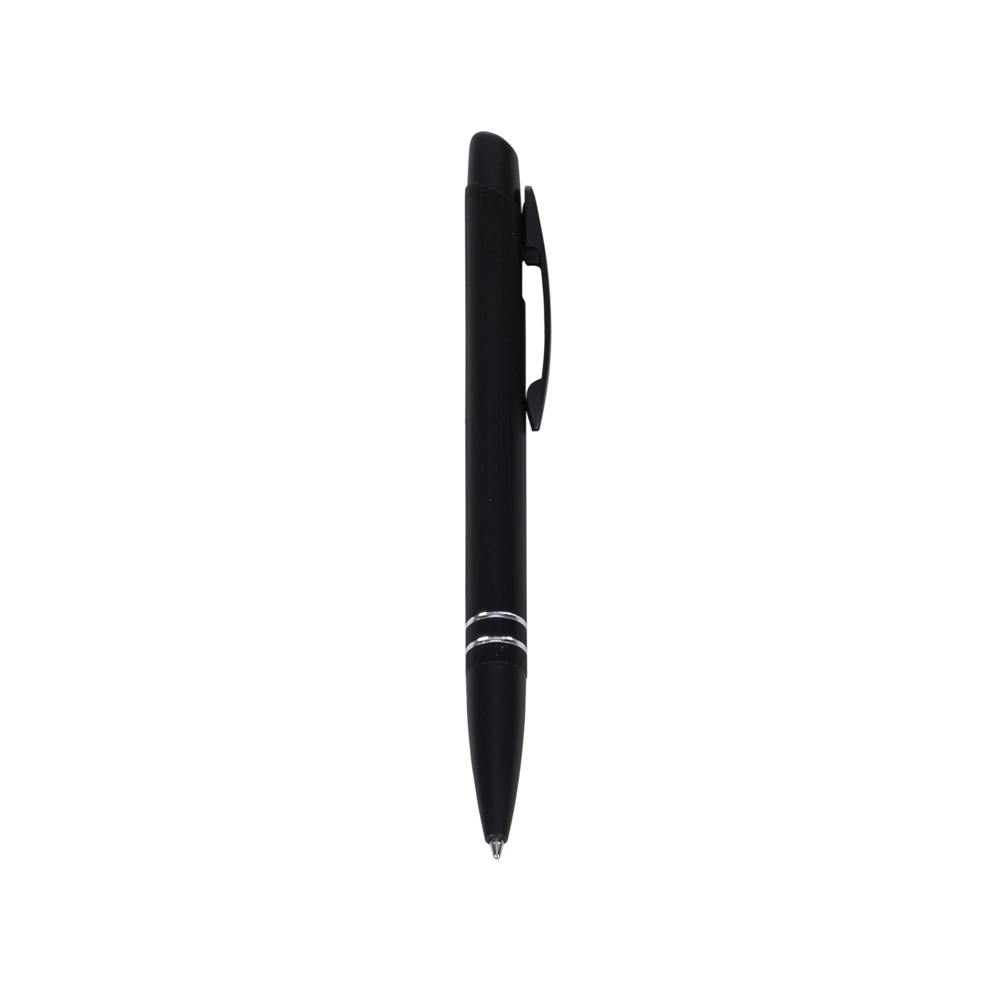 CANETA SEMI - METAL C/ 2 ANEIS SPX-P@13716-PRE NA COR PRETO