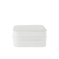 PORTA-JOIAS COM ESPELHO SPX-O@08141-BCO NA COR BRANCO