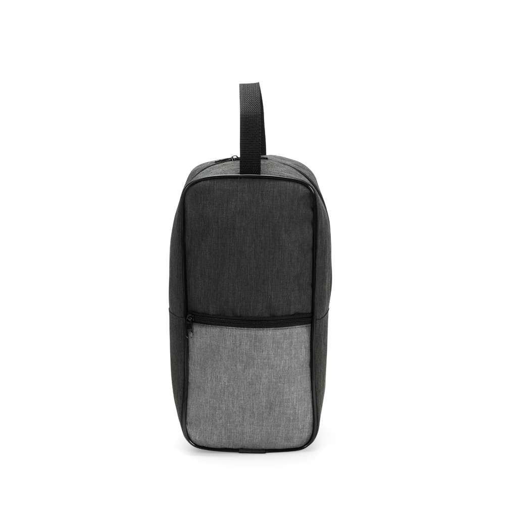 PORTA-TÊNIS POLIÉSTER PVC MESCLA SPX-15344-PRE/CIN NA COR PRETO