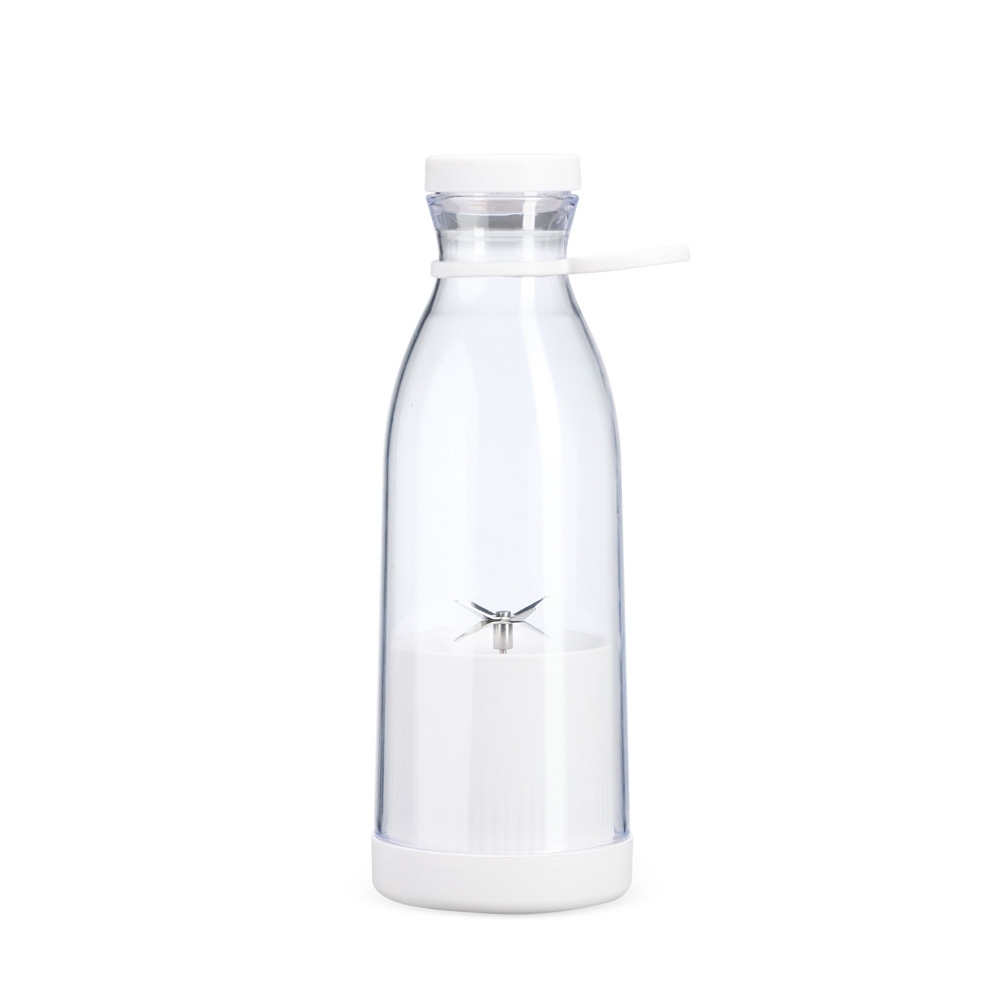 GARRAFA PLÁSTICA MIXER 380ML SPX-14995A-BCO NA COR ROSA