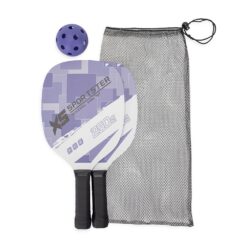 KIT PICKLEBALL 3 PEÇAS SPX-09166-ROX/BCO NA COR ROXO